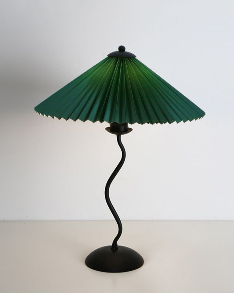 Lampe de table plissée ondulée WOMO-WM8001