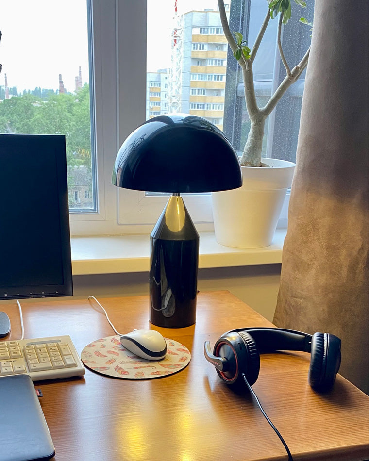 Lampe de table WOMO Dome Metal Mushroom-WM8002