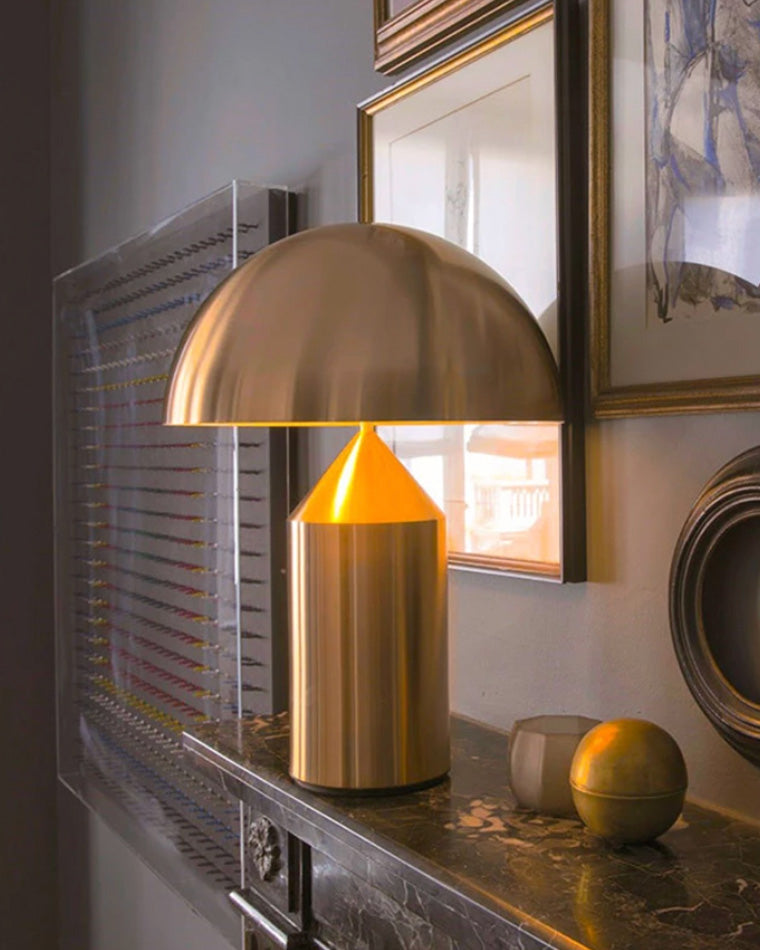 Lampe de table WOMO Dome Metal Mushroom-WM8002