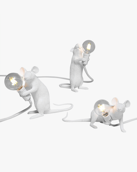 WOMO Lampes à poser Petit Animal Souris-WM8004