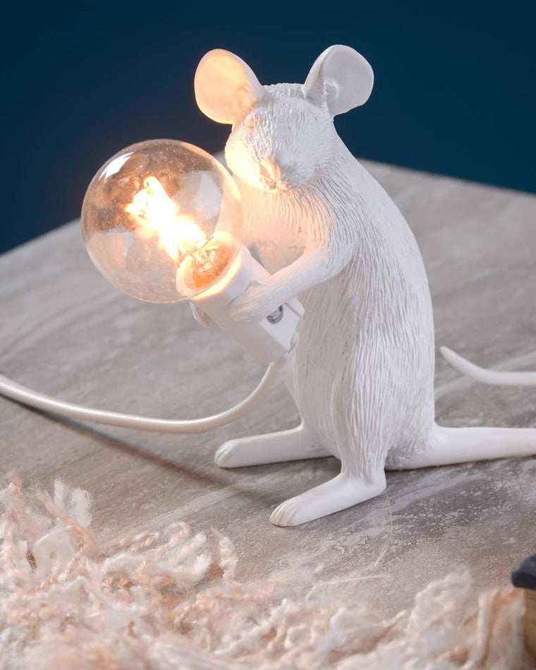 WOMO Lampes à poser Petit Animal Souris-WM8004