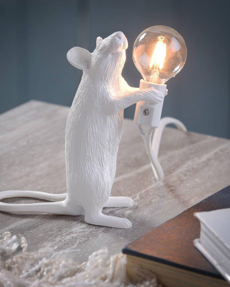 WOMO Lampes à poser Petit Animal Souris-WM8004