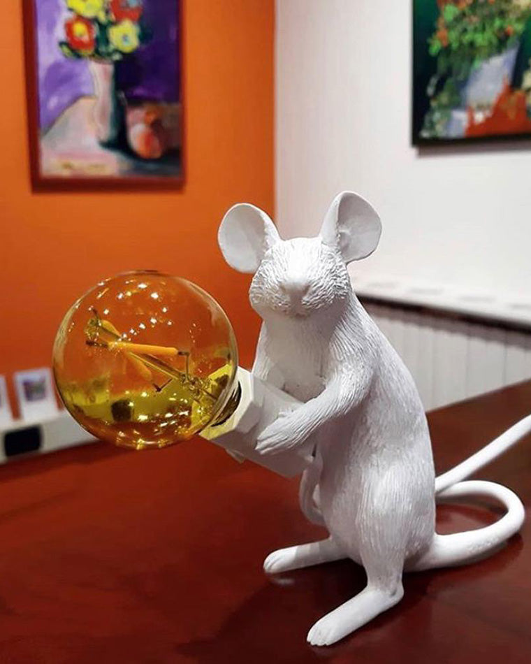 WOMO Lampes à poser Petit Animal Souris-WM8004