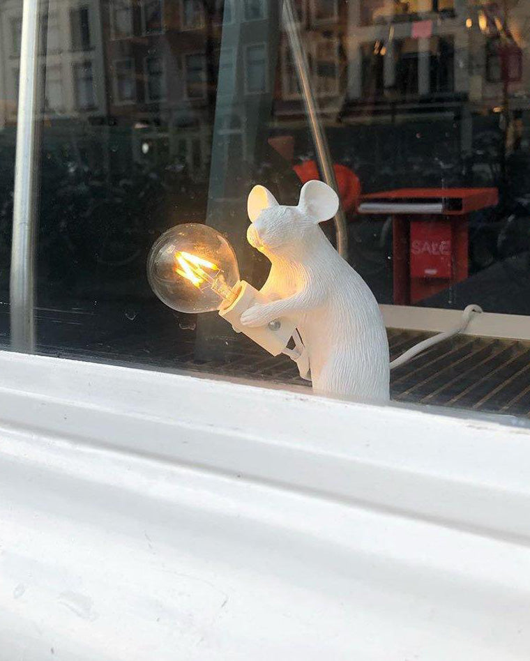 WOMO Lampes à poser Petit Animal Souris-WM8004