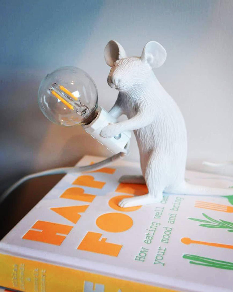 WOMO Lampes à poser Petit Animal Souris-WM8004