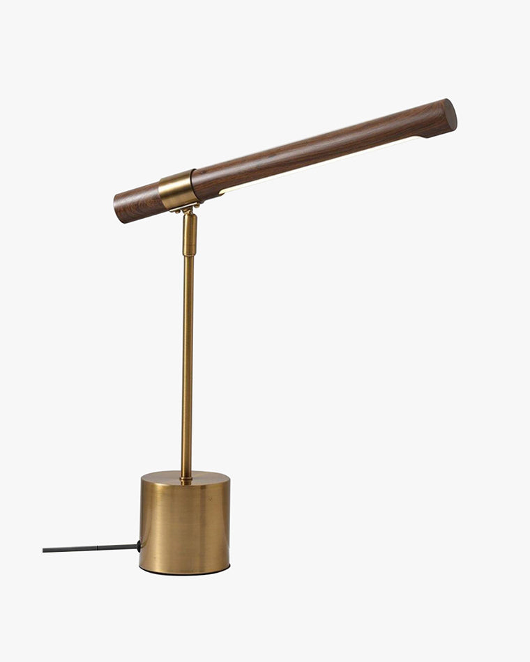 WOMO Lampe de table en porte-à-faux en noyer-WM8010
