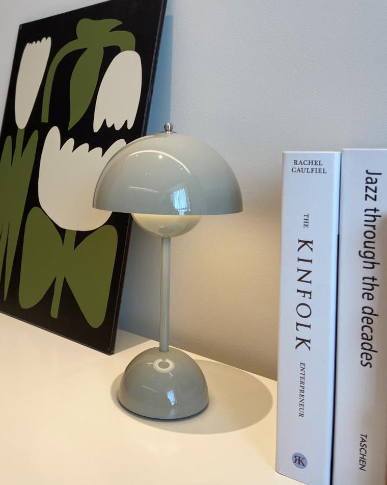WOMO Multicoloured Mushroom Table Lamps for Children-WM8021