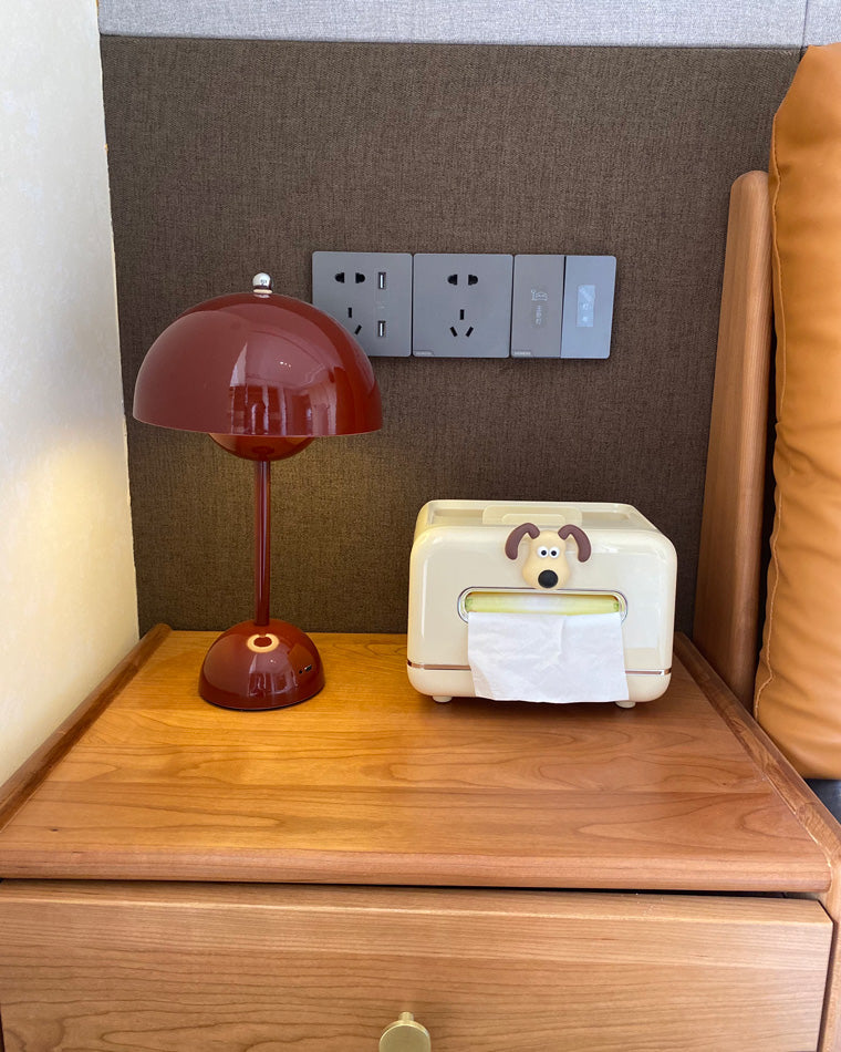 WOMO Multicoloured Mushroom Table Lamps for Children-WM8021