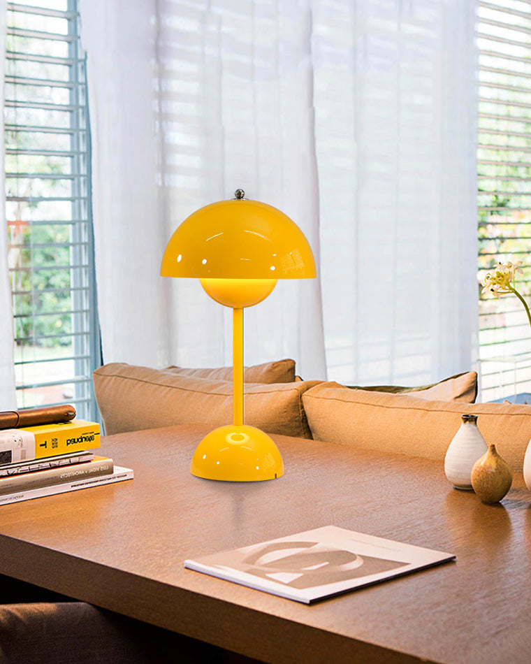 WOMO Multicoloured Mushroom Table Lamps for Children-WM8021