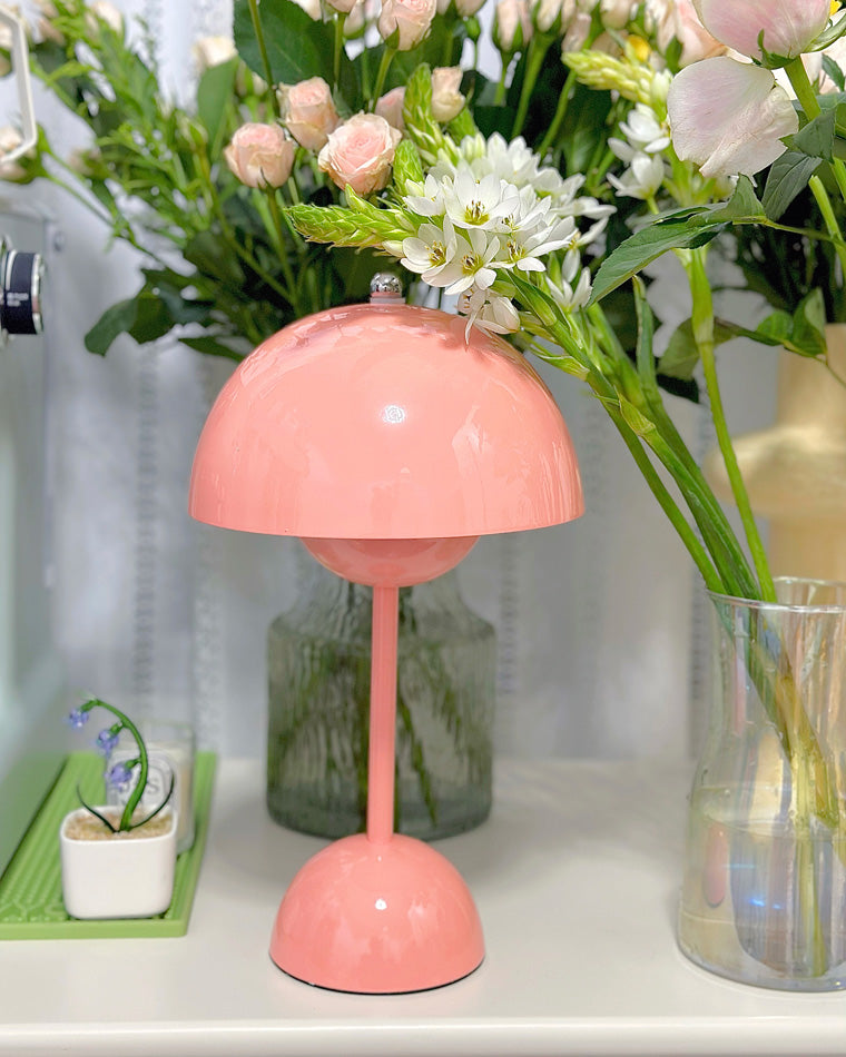 WOMO Multicoloured Mushroom Table Lamps for Children-WM8021