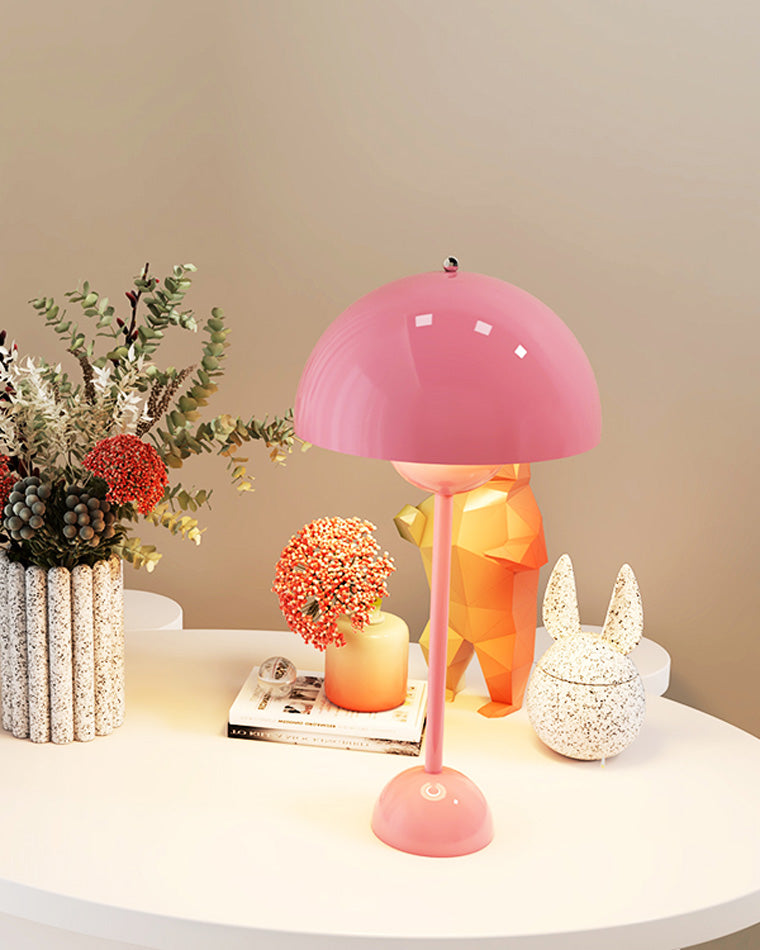 WOMO Multicoloured Mushroom Table Lamps for Children-WM8021