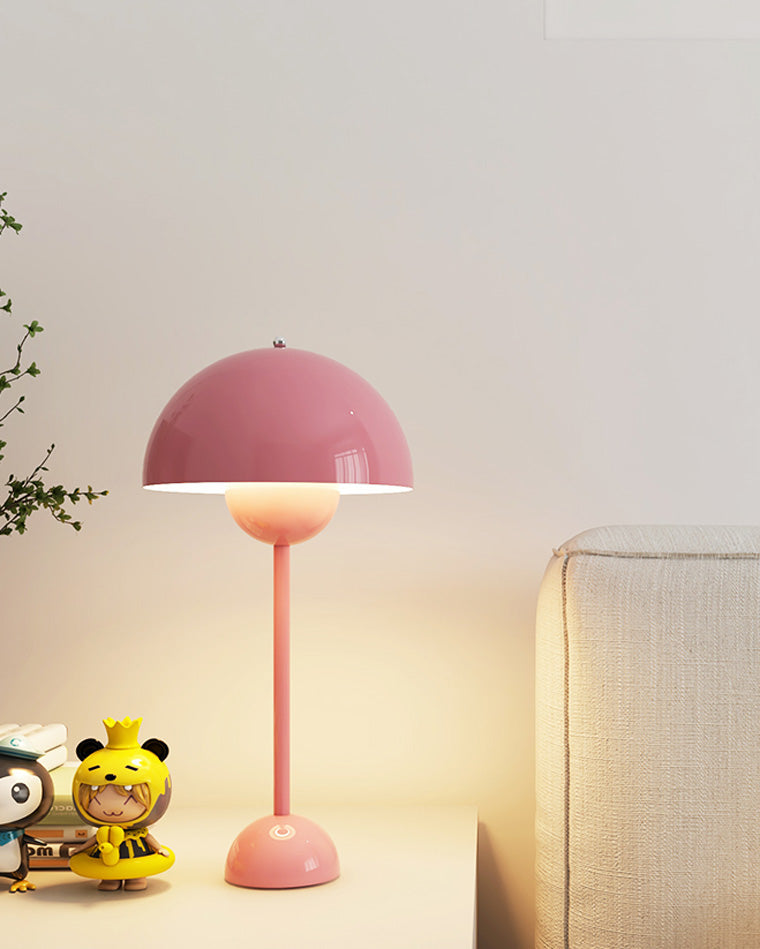 WOMO Multicoloured Mushroom Table Lamps for Children-WM8021