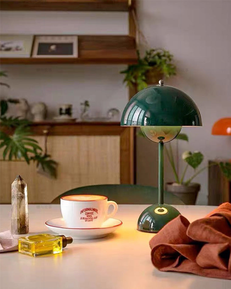 WOMO Multicoloured Mushroom Table Lamps for Children-WM8021