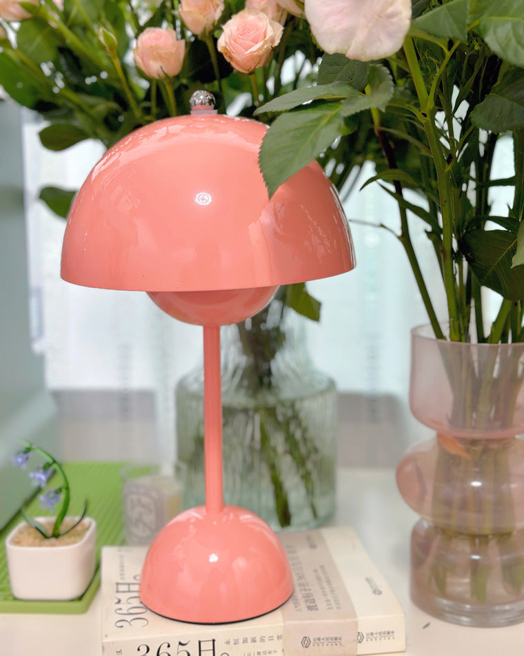 WOMO Multicoloured Mushroom Table Lamps for Children-WM8021