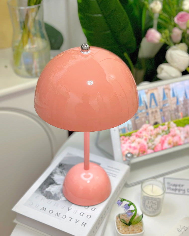 WOMO Multicoloured Mushroom Table Lamps for Children-WM8021
