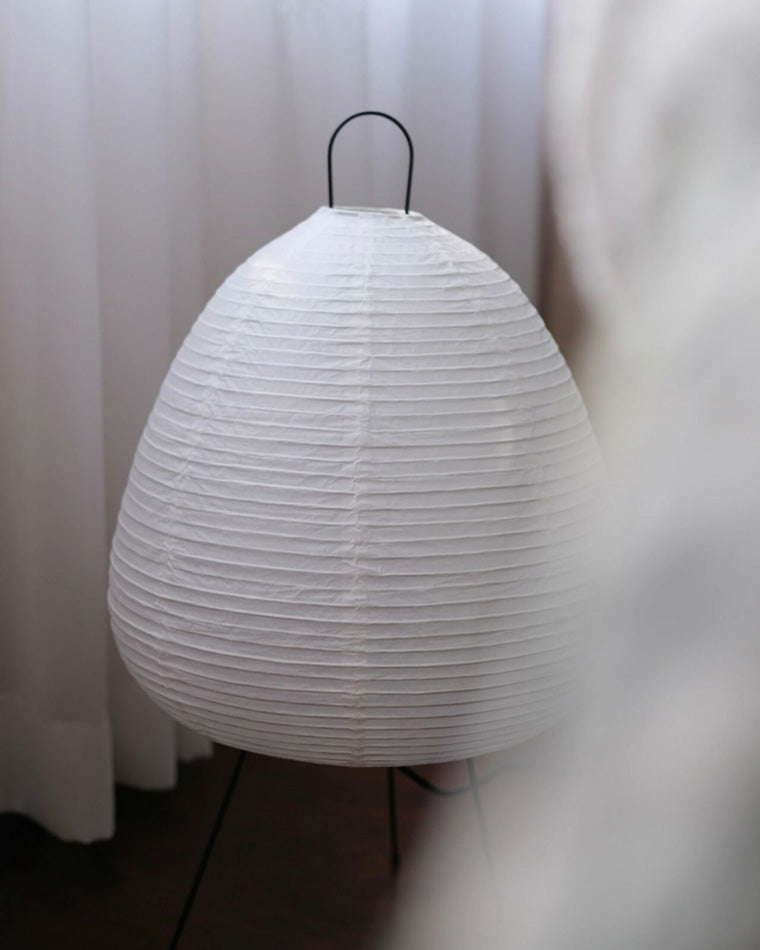 Lampe de table à lanterne en papier trépied japonais WOMO-WM8023