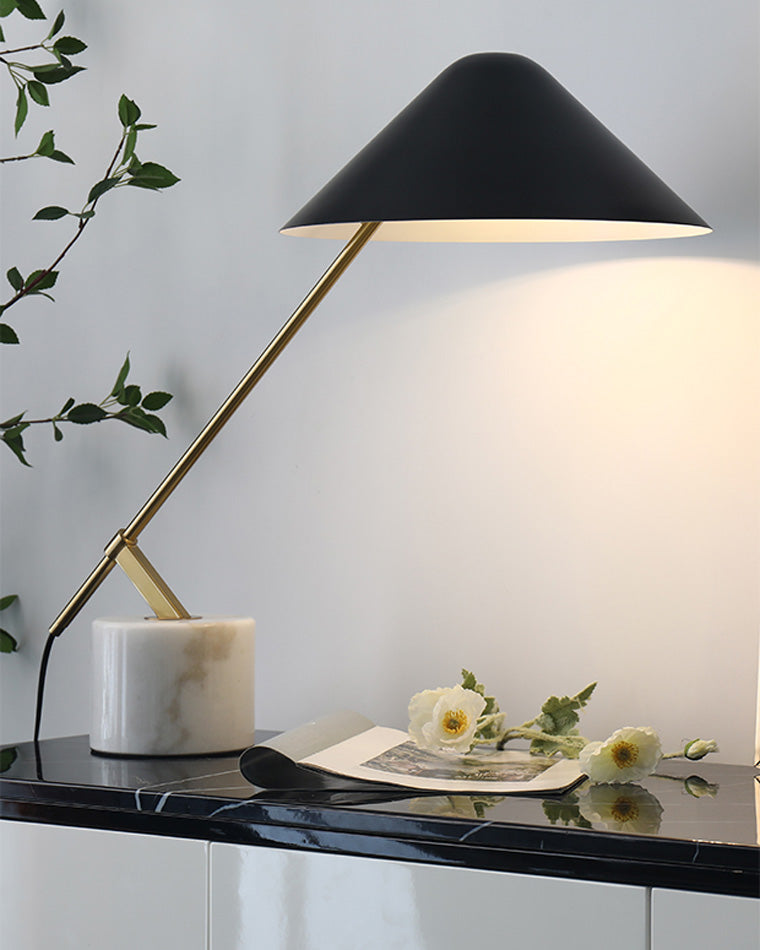 Lampe de bureau en marbre nordique WOMO-WM8028