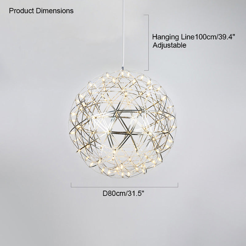 WOMO Lustre Planete Boule Decoratif-WM2091