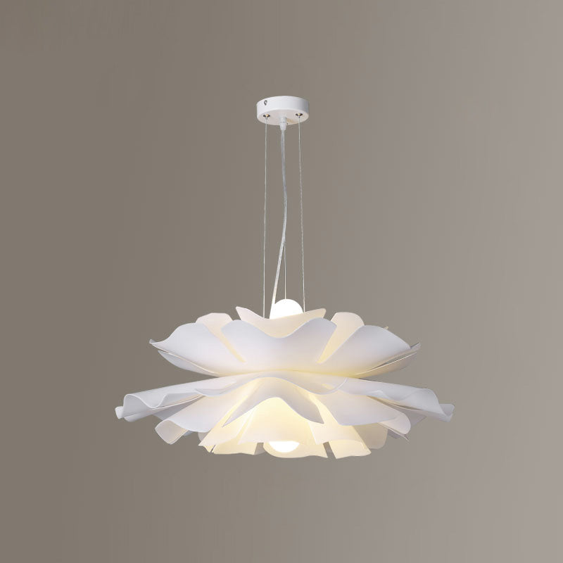 WOMO Suspension Petale de Fleur Blanche Design-WM2054