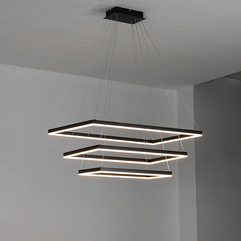 WOMO Lustre Rectangulaire Led Luxe-WM2120
