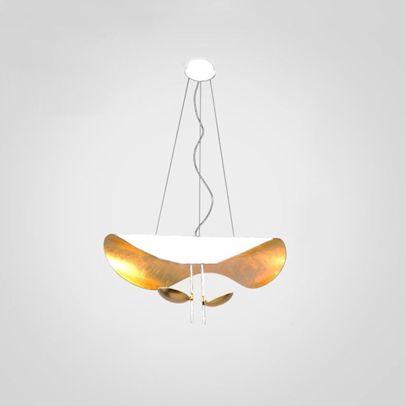 WOMO Suspension Feuille Metal Art Déco-WM2088