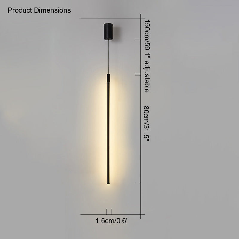 WOMO Suspension Fine Tube Led Chambre-WM2007