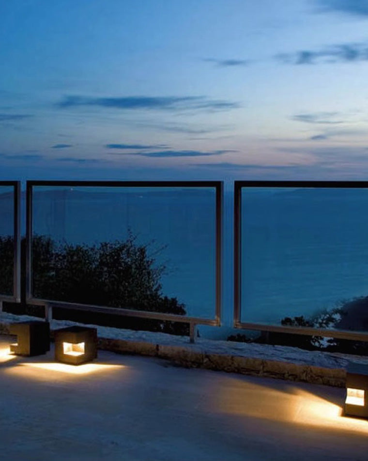 WOMO Luminaire Solaire pour Pilier - WM9178
