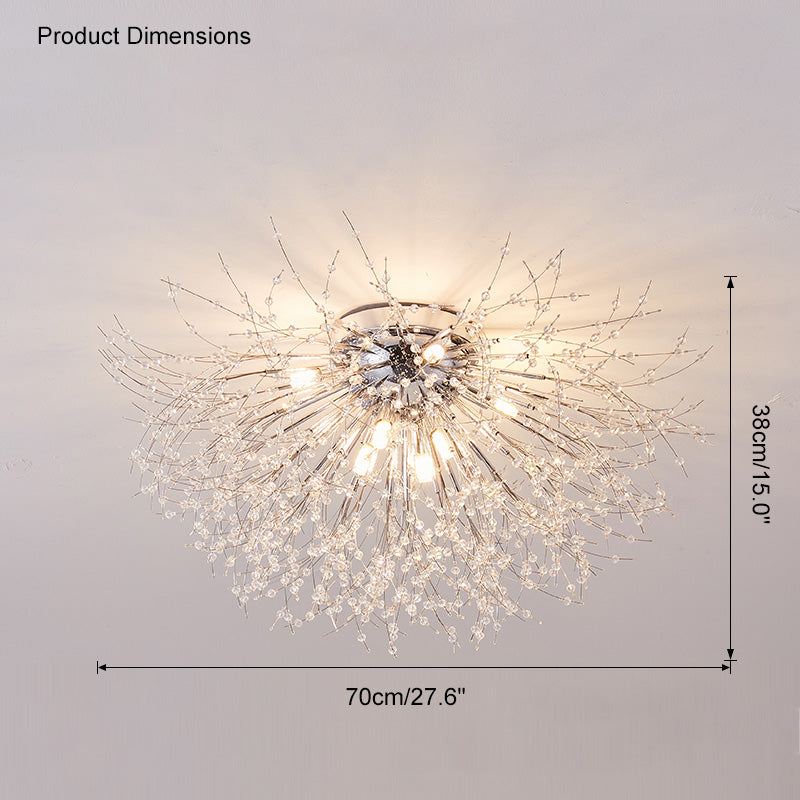 WOMO Plafonnier Cristal Moderne Chambre - WM1014