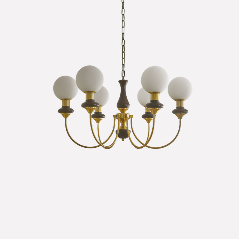 WOMO Lustre Multiple Boule de Verre-WM2378