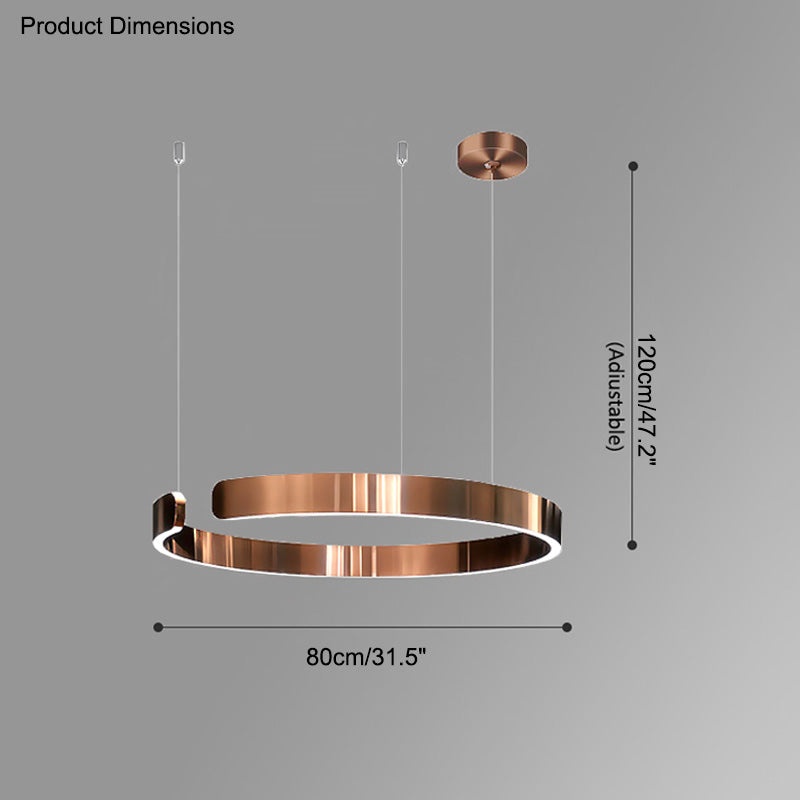 WOMO Lustre Multiple Cercle Led-WM2009