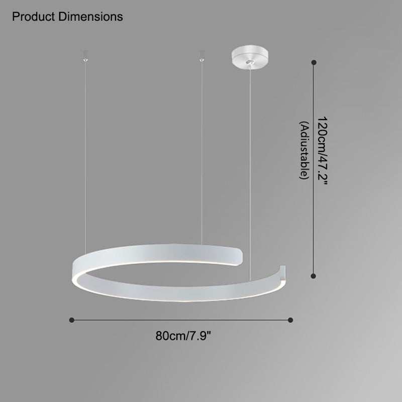 WOMO Lustre Multiple Cercle Led-WM2009