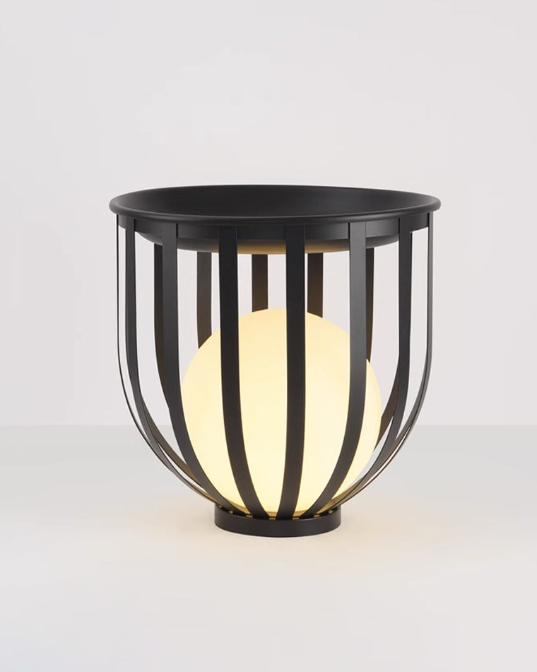 WOMO Lampadaire Extérieur de sol Solaire Rechargeable pour Terrasse-WM9004