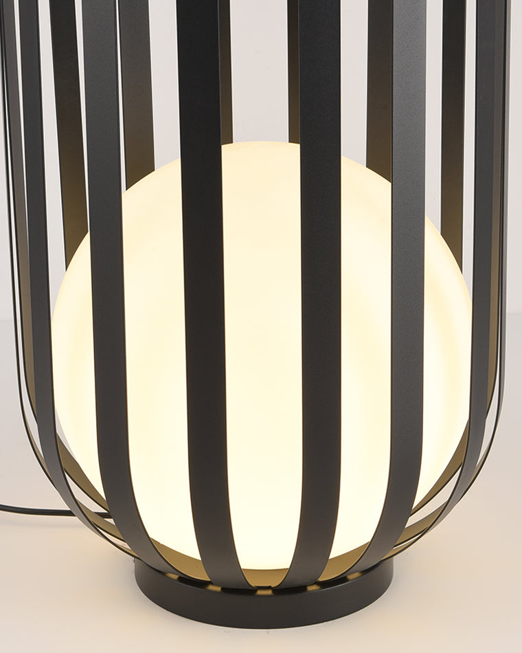WOMO Lampadaire Extérieur de sol Solaire Rechargeable pour Terrasse-WM9004
