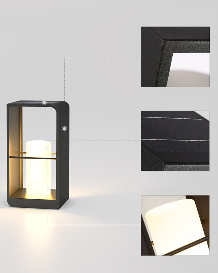 WOMO Applique Murale de sol Solaire-WM9007