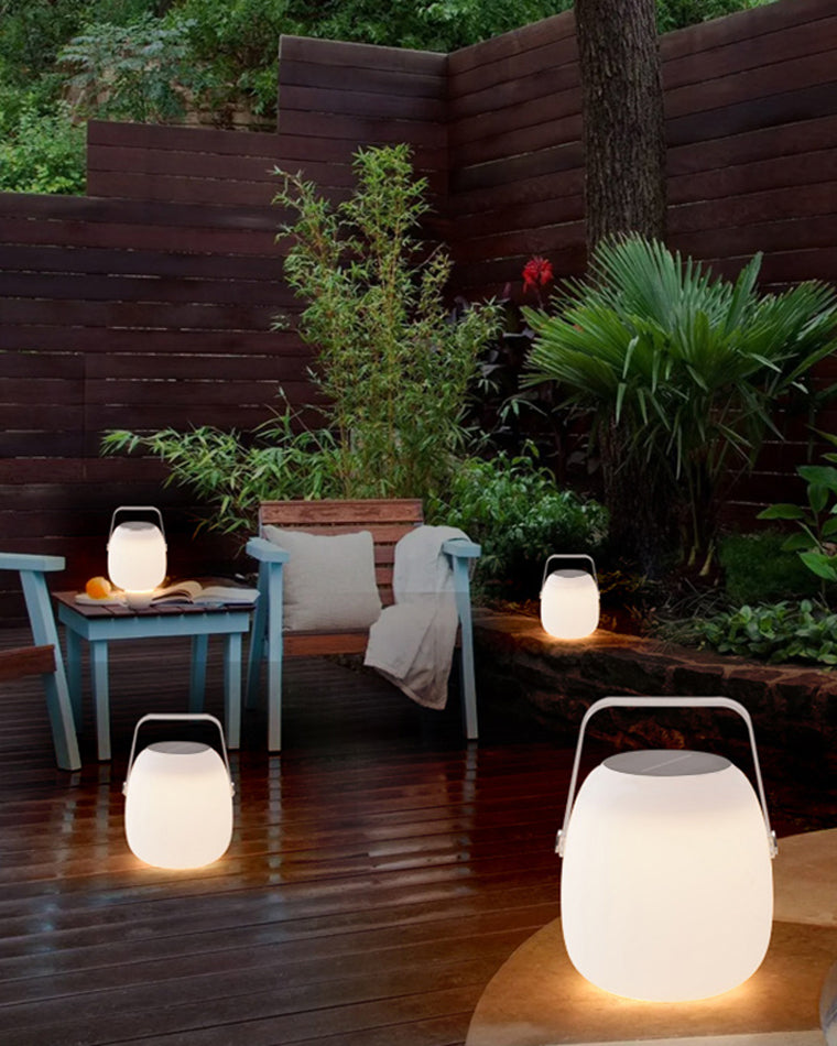WOMO Lanterne Solaire Rechargeable Teintée - WM9022