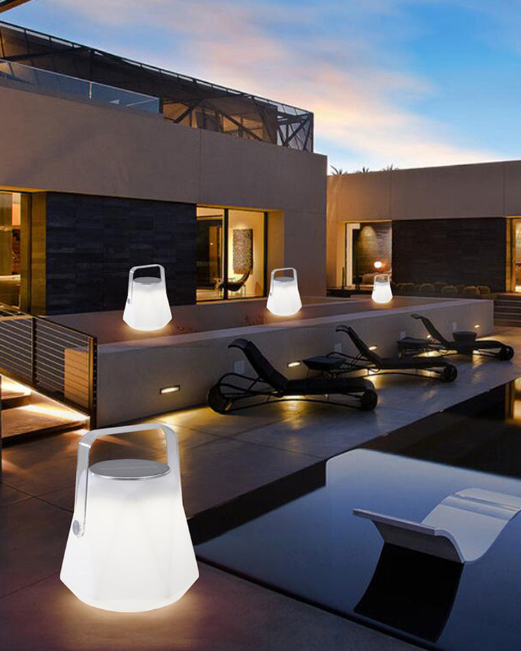 WOMO Lanterne Solaire Rechargeable Teintée - WM9022