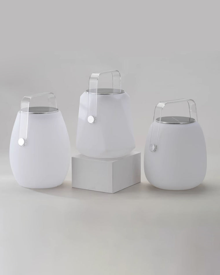 WOMO Lanterne Solaire Rechargeable Teintée - WM9022