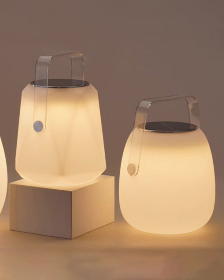 WOMO Lanterne Solaire Rechargeable Teintée - WM9022