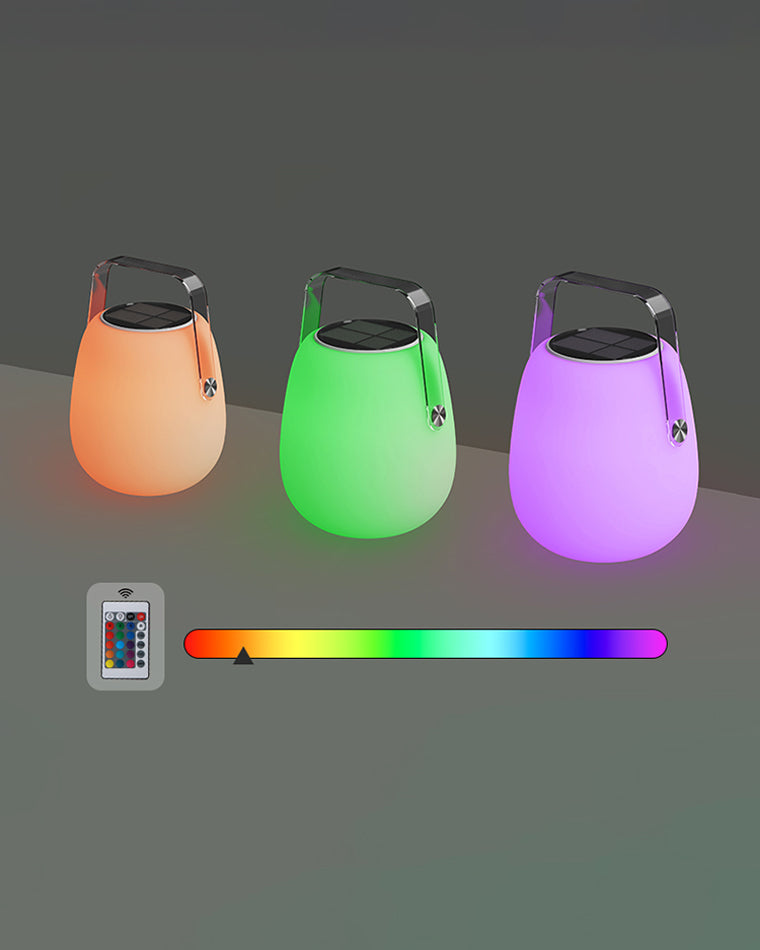 WOMO Lanterne Solaire Rechargeable Teintée - WM9022