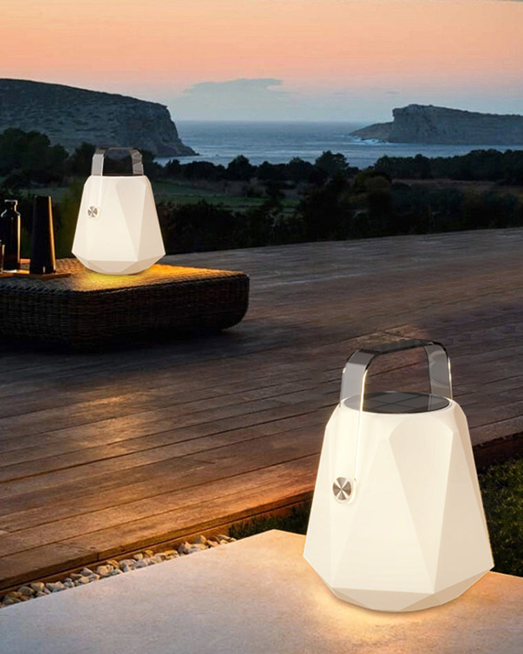 WOMO Lanterne Solaire Rechargeable Teintée - WM9022