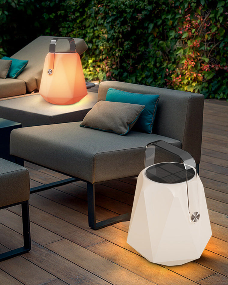 WOMO Lanterne Solaire Rechargeable Teintée - WM9022