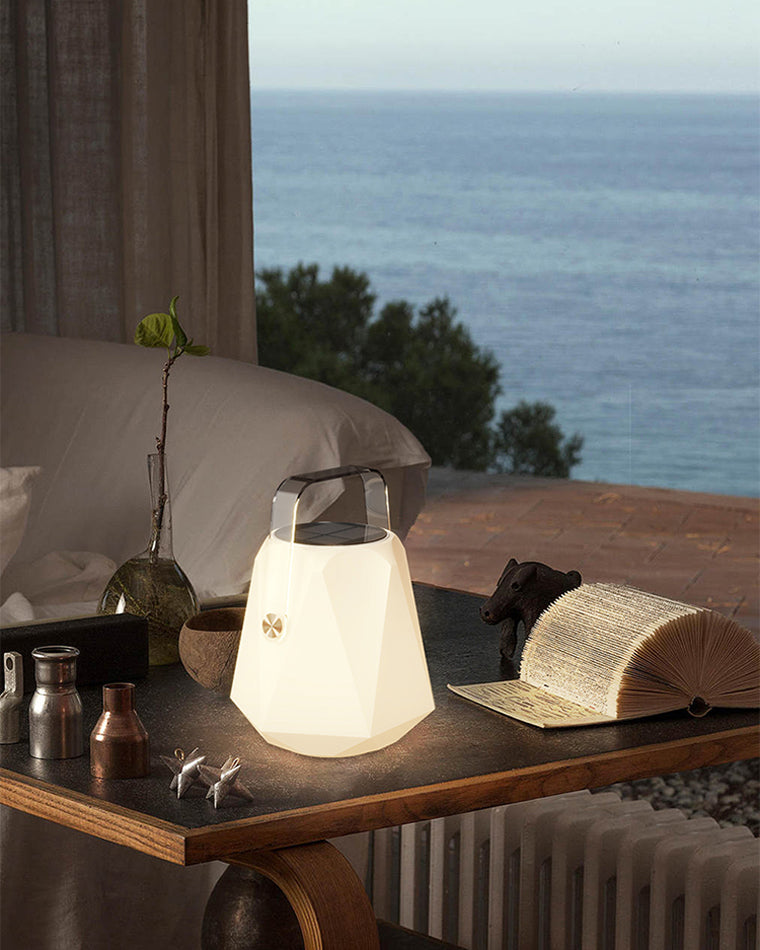 WOMO Lanterne Solaire Rechargeable Teintée - WM9022