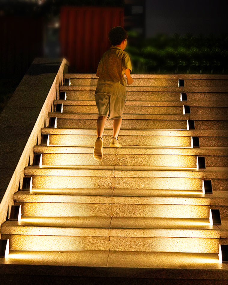 WOMO Luminaire Solaire pour Terrasse avec Détecteur de Mouvement - WM9023