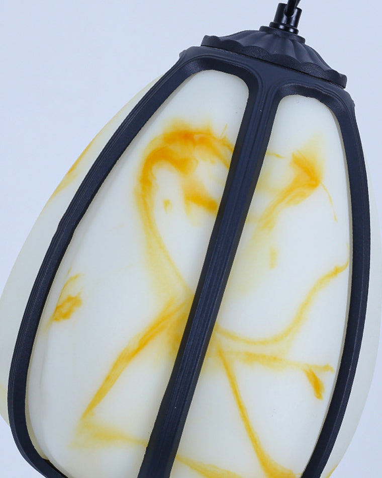 WOMO Luminaire Suspendu Extérieur en Forme de Citrouille - WM9032