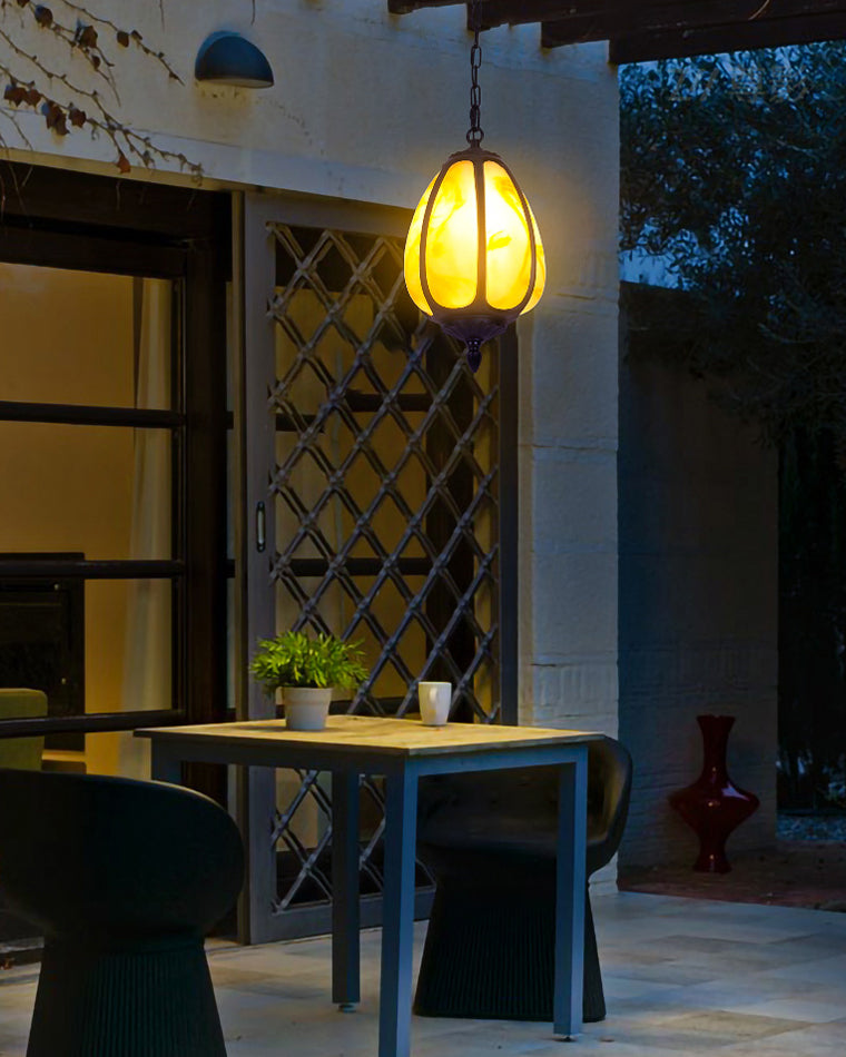 WOMO Luminaire Suspendu Extérieur en Forme de Citrouille - WM9032