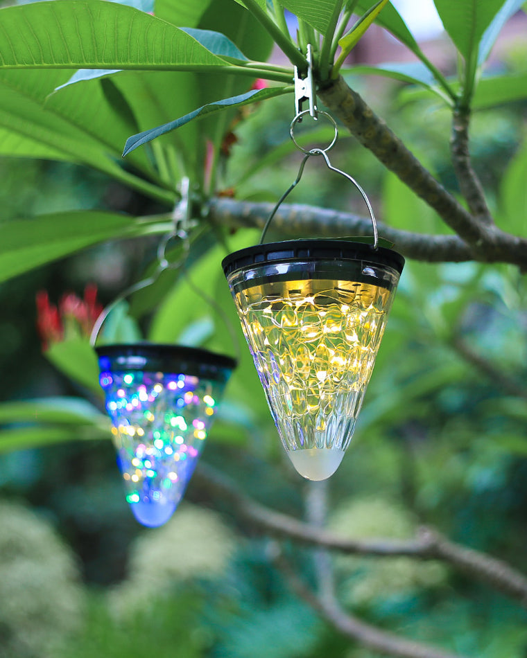 WOMO Lanterne Hue fraise suspendue solaire-WM9040