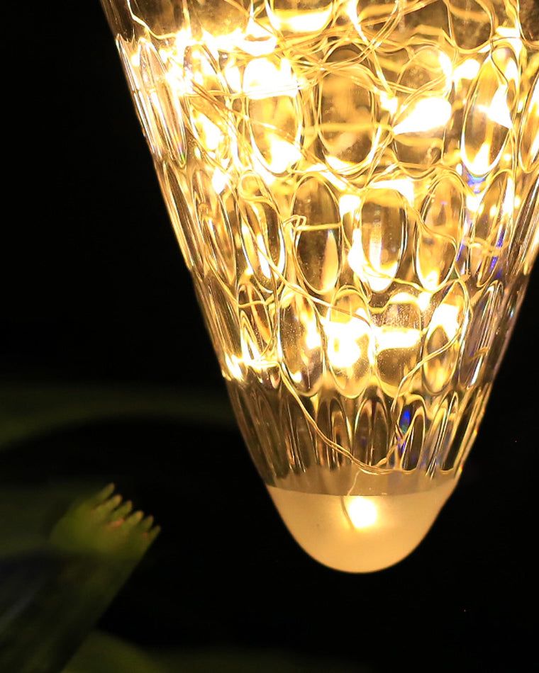 WOMO Lanterne Hue fraise suspendue solaire-WM9040