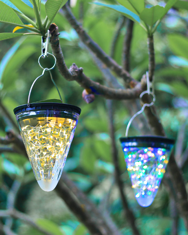 WOMO Lanterne Hue fraise suspendue solaire-WM9040