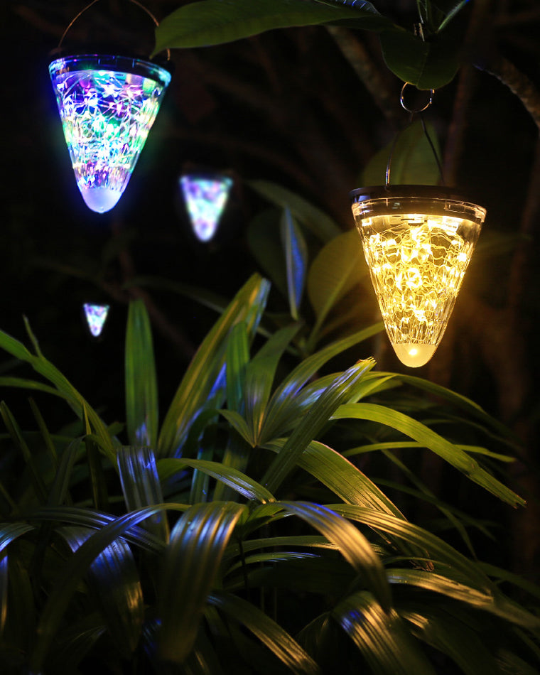 WOMO Lanterne Hue fraise suspendue solaire-WM9040