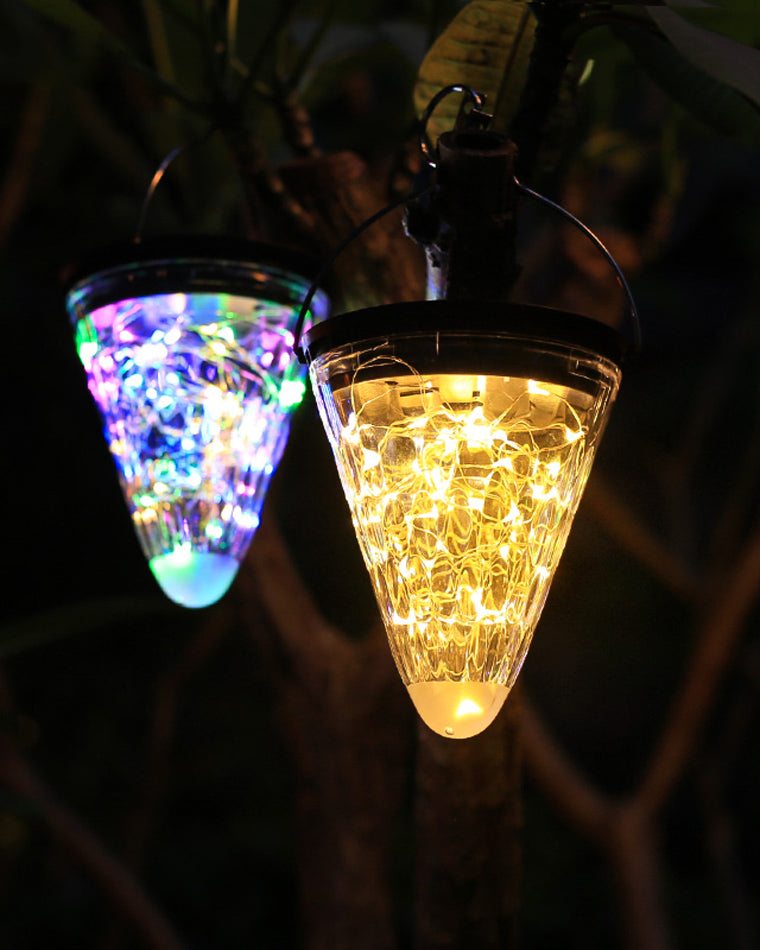 WOMO Lanterne Hue fraise suspendue solaire-WM9040